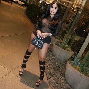 Jean Paul Gaultier Black Mesh Long Sleeve Top